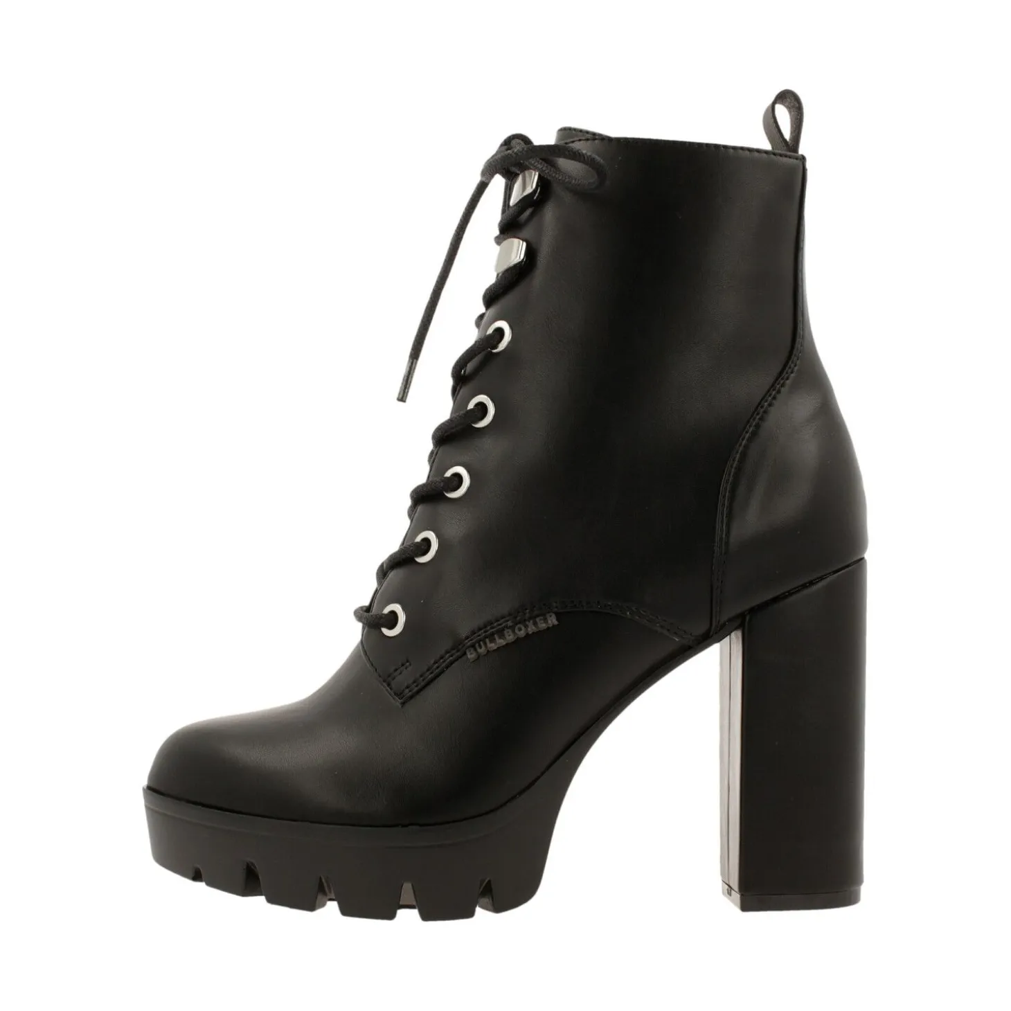 Women Bullboxer Lace Up Boots*Ankle Boots Black 112511F6S_Bkcltd