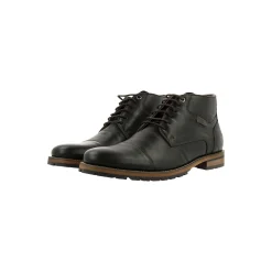 Men Bullboxer Lace Up Boots*Ankle Boots Black 773I56284Blibksu