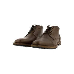 Men Bullboxer Lace Up Boots*Ankle Boots Brown 834I50777Bpadcsu