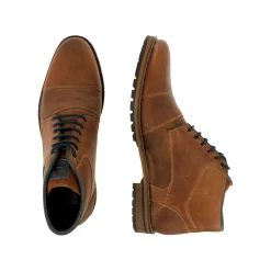 Men Bullboxer Lace Up Boots*Ankle Boots Tan/Cognac 773I56284Blicosu