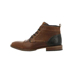 Men Bullboxer Lace Up Boots*Ankle Boots Tan/Cognac 681K50108Agecgsu