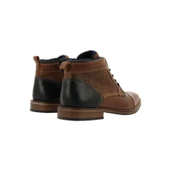 Men Bullboxer Lace Up Boots*Ankle Boots Tan/Cognac 681K50108Agecgsu