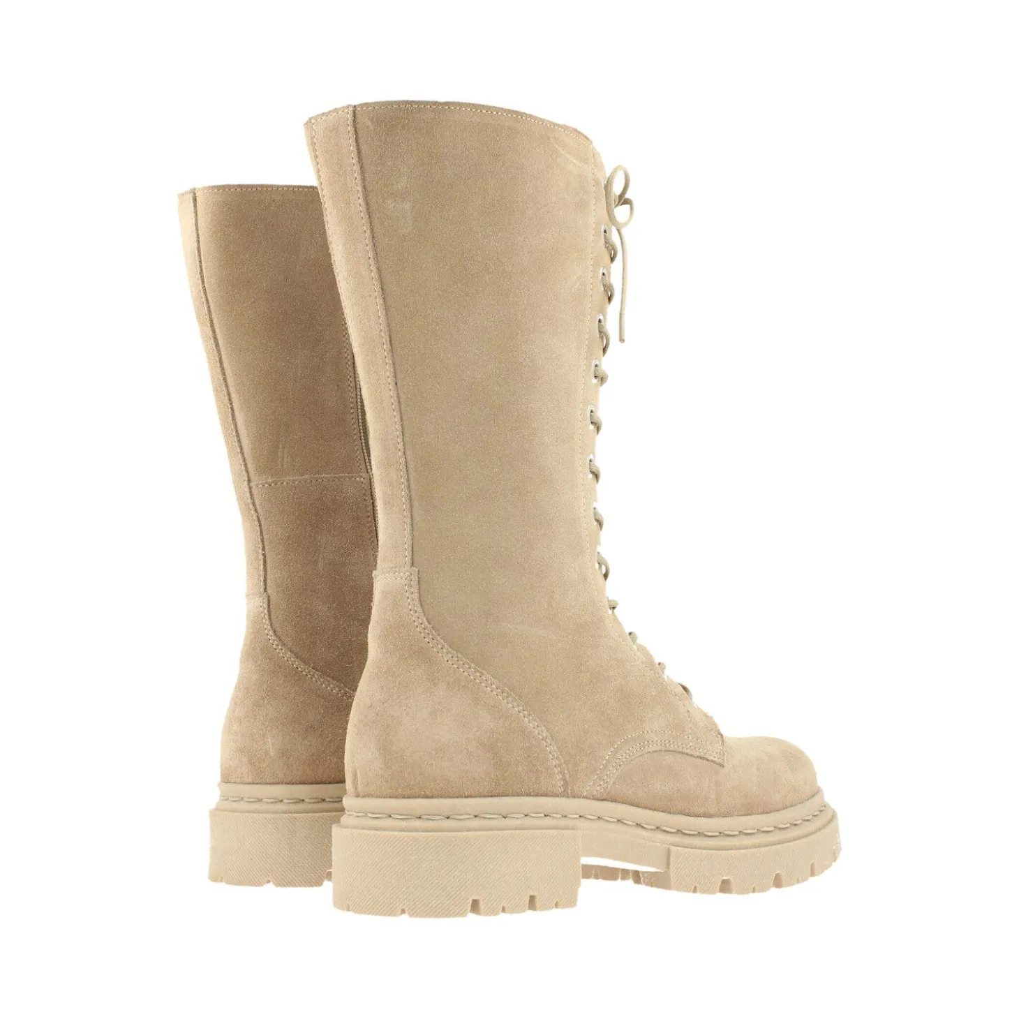 Women Bullboxer Lace Up Boots*Boots Beige/Taupe 610517E7C_Almdtd