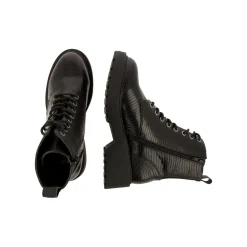 Women Bullboxer Lace Up Boots*Boots Black 020500F6S_Bkbktd