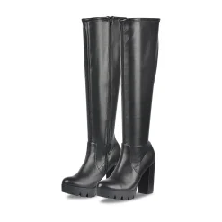 Women Bullboxer High Heel Boots*Boots Black 112510F7S_Bkcltd