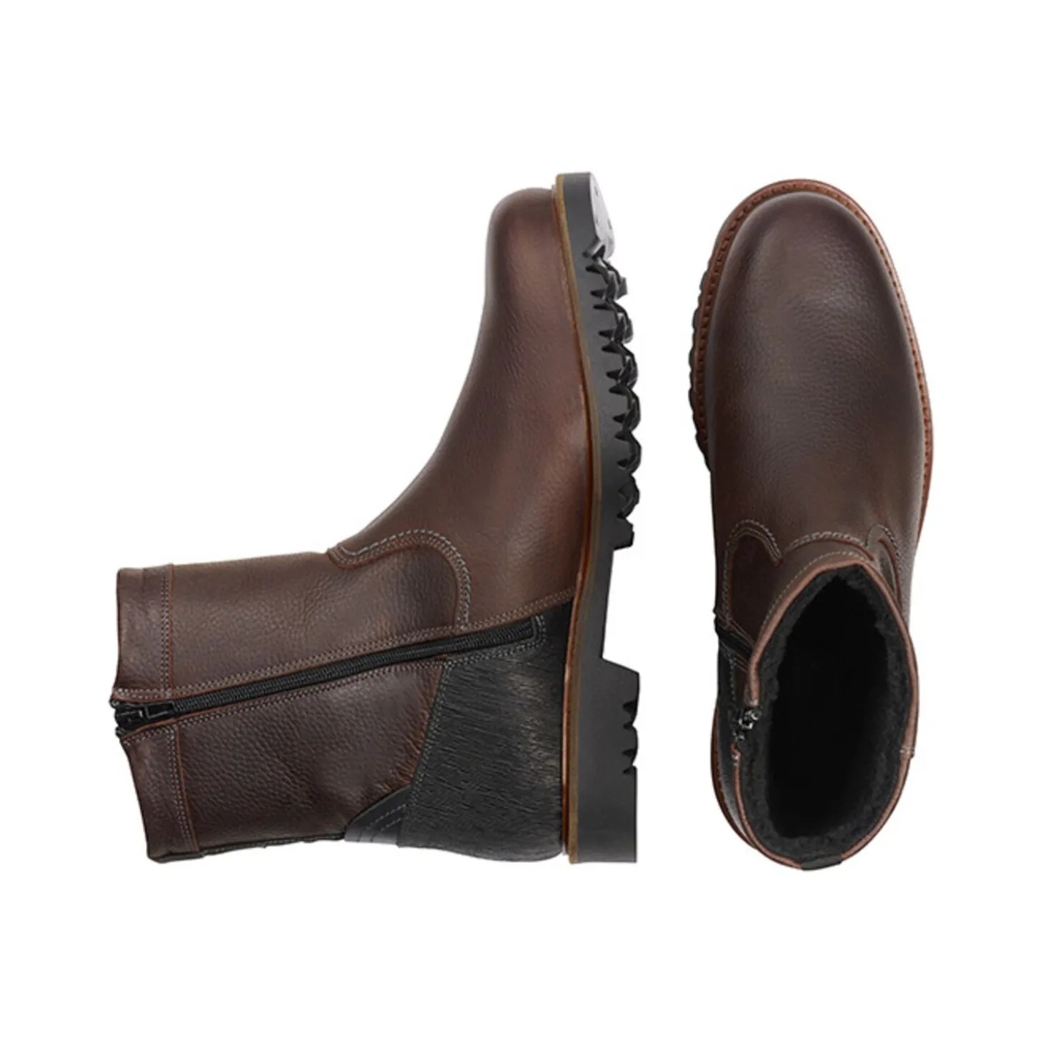 Men Bullboxer Lace Up Boots*Boots Dark Brown 250K96652Bdbbksu