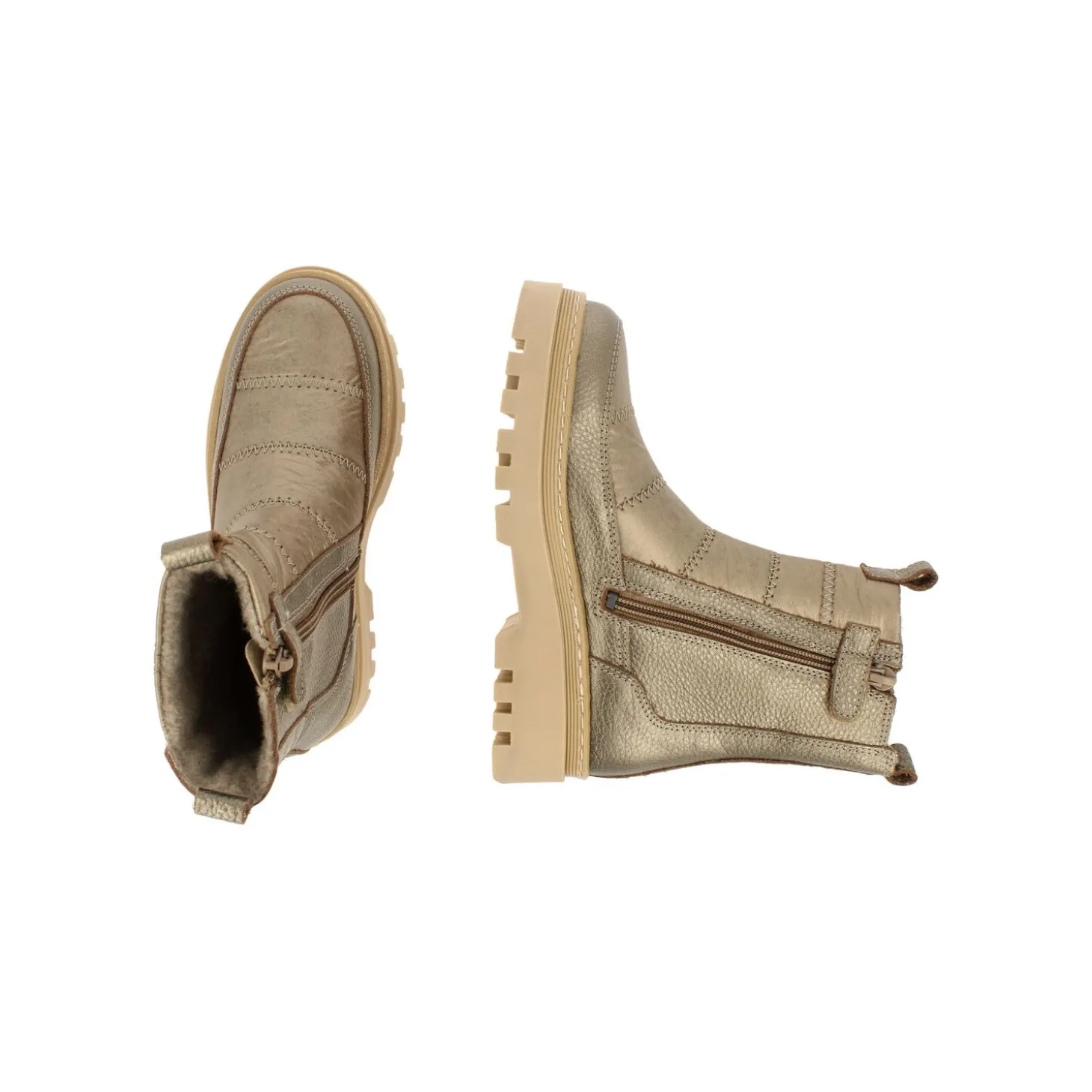 Kids Bullboxer Boots*Boots Gold Alj505E6L_Chamkb