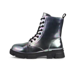 Kids Bullboxer Boots*Boots Metallic Aaf504F6S_Petrkb