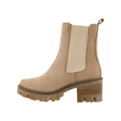 Women Bullboxer High Heel Boots*Chelsea Boots Beige/Taupe 677501E6L_Lttptd