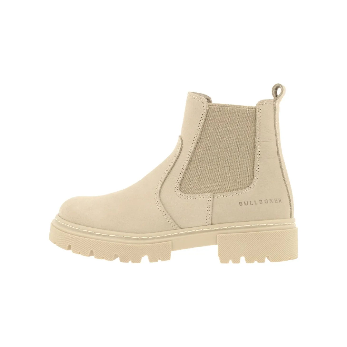 Kids Bullboxer Boots*Chelsea Boots Beige/Taupe Ajs502E6L_Cokikb