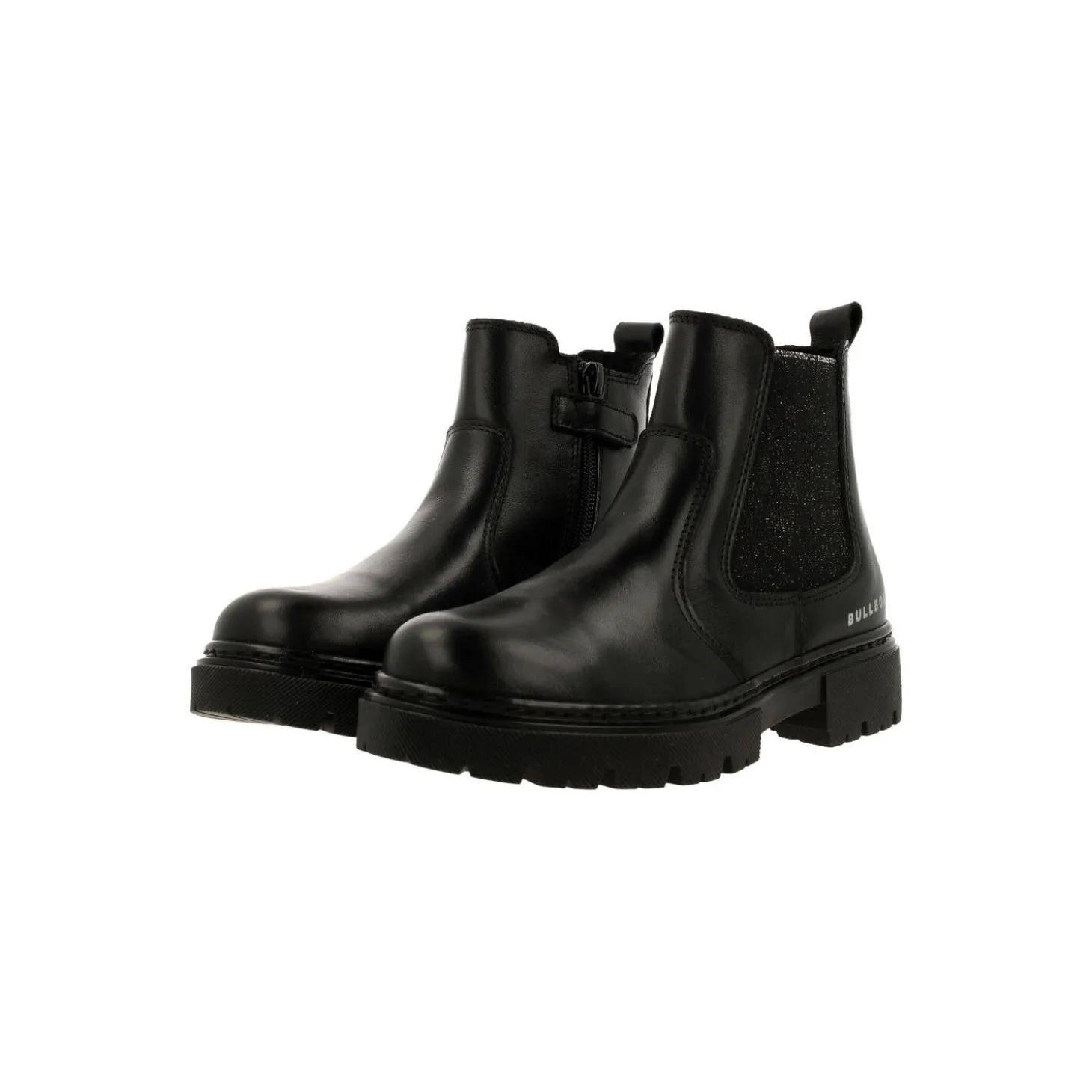 Kids Bullboxer Boots*Chelsea Boots Black Ajs502E6L_Bksvkb