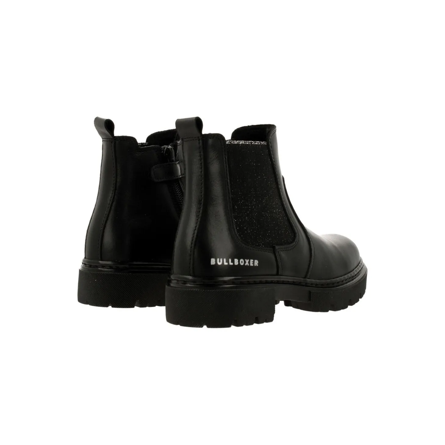Kids Bullboxer Boots*Chelsea Boots Black Ajs502E6L_Bksvkb
