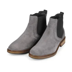 Men Bullboxer Ankle Boots*Chelsea Boots Grey 679P71219Ak001Su