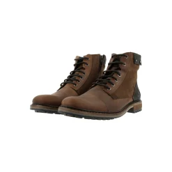 Men Bullboxer Sporty Lace Ups*Lace Up Brown/Black 791I85508Ddbbksu