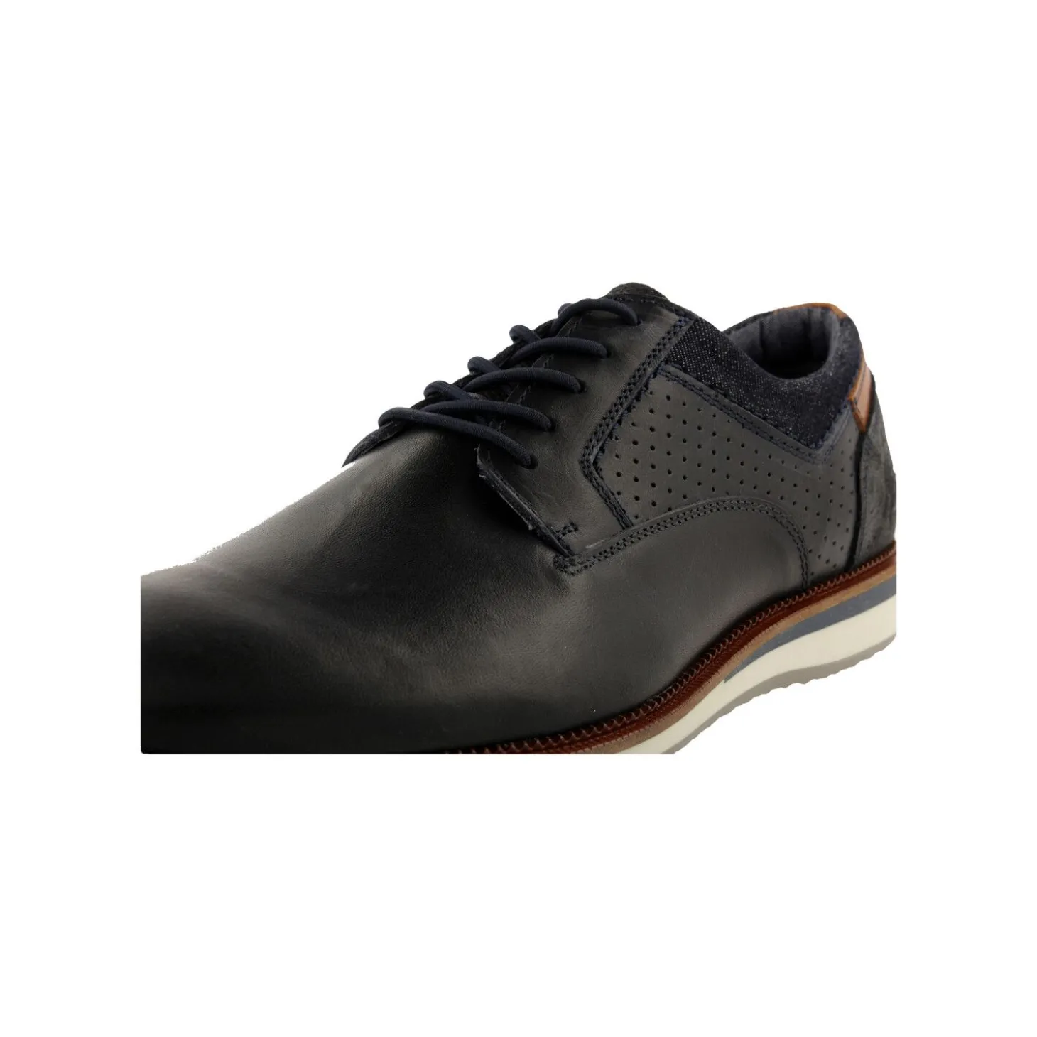 Men Bullboxer Classic Lace Ups*Lace-Up Blue 633K26865Ap292Su