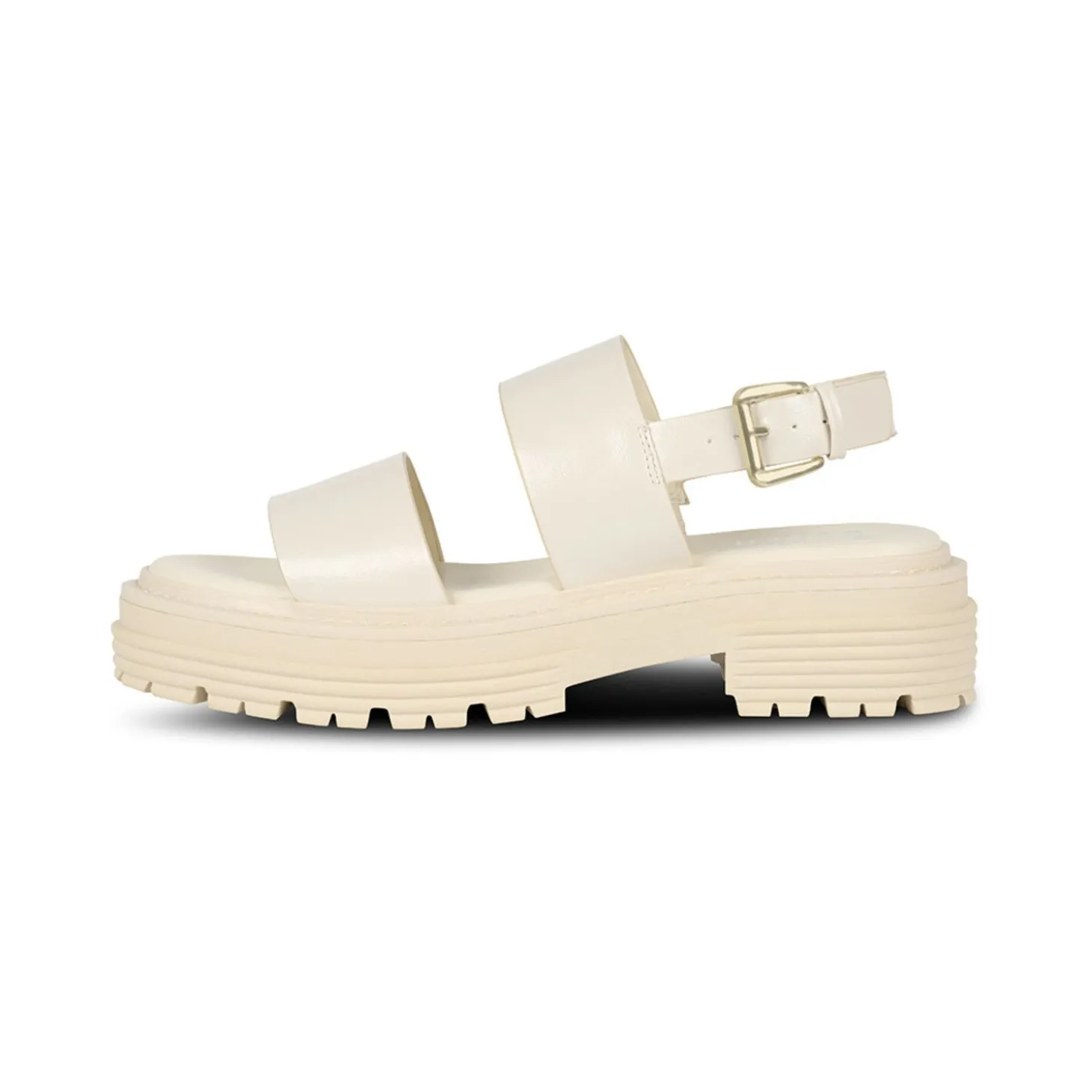 Women Bullboxer Sandals*Plateau Sandal Offwhite 171000F2S_Putttd