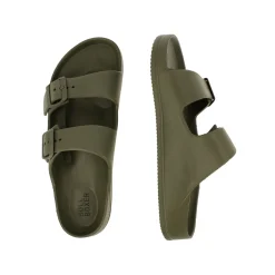 Men Bullboxer Mules*Pool Slides Green 002001F1S_Kakisu