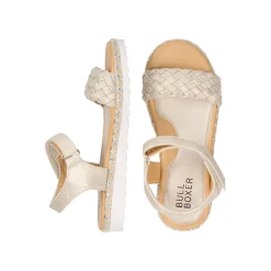 Kids Bullboxer Strap Sandals*Sandal Platinum Aoa009F1S_Plplkb