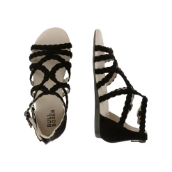 Kids Bullboxer Strap Sandals*Sandals Black Aed070F1T_Blckkb