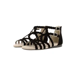 Kids Bullboxer Strap Sandals*Sandals Black Aed070F1T_Blckkb