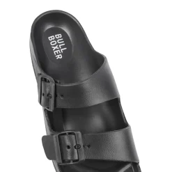 Women Bullboxer Flat Mules*Slides Black 002000F1S_Blcktd