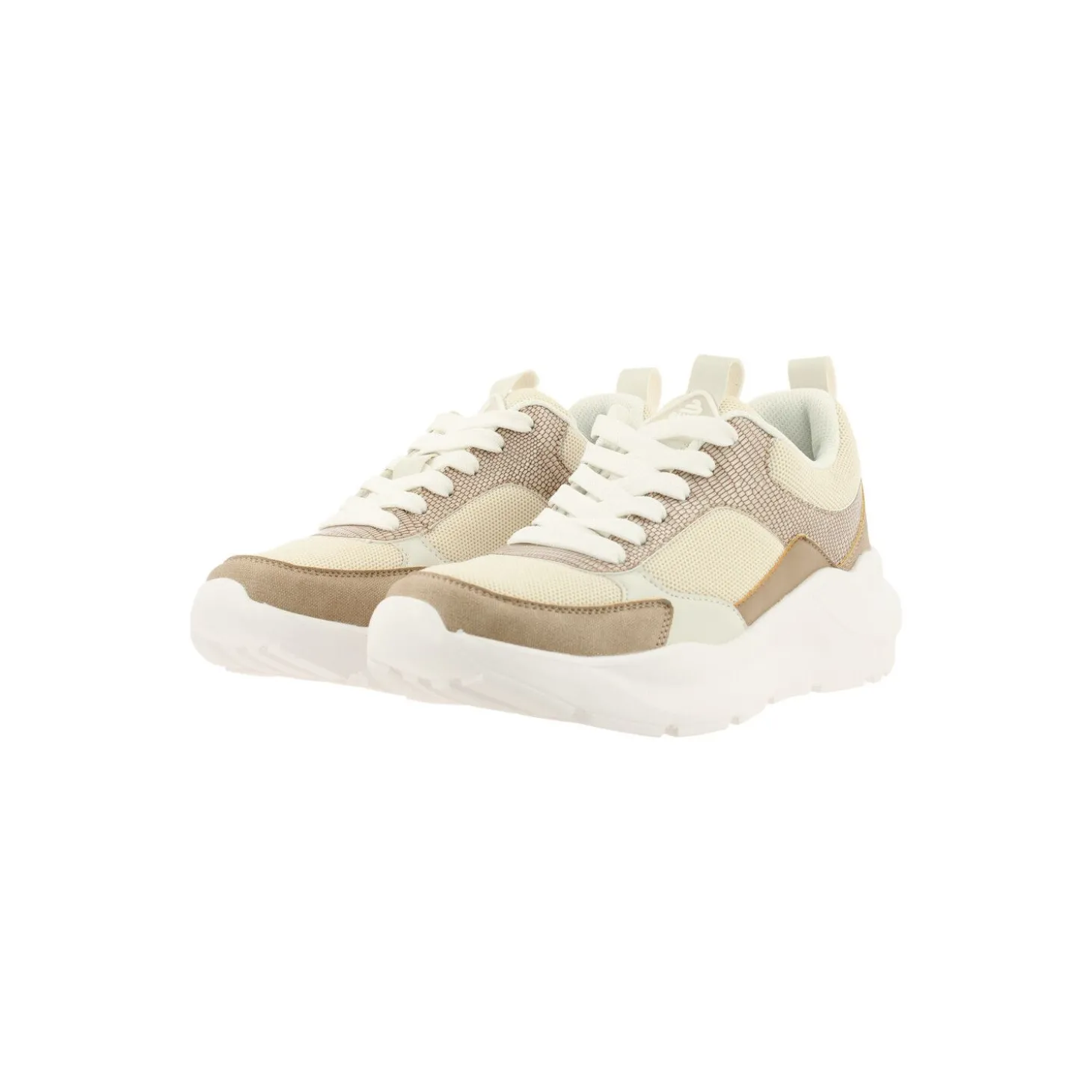 Women Bullboxer Sneaker Low*Sneaker Beige 158003F5S_Mubetd