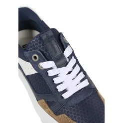 Kids Bullboxer Sneakers*Sneaker Beige-Navy Aop009E5L_Benykb