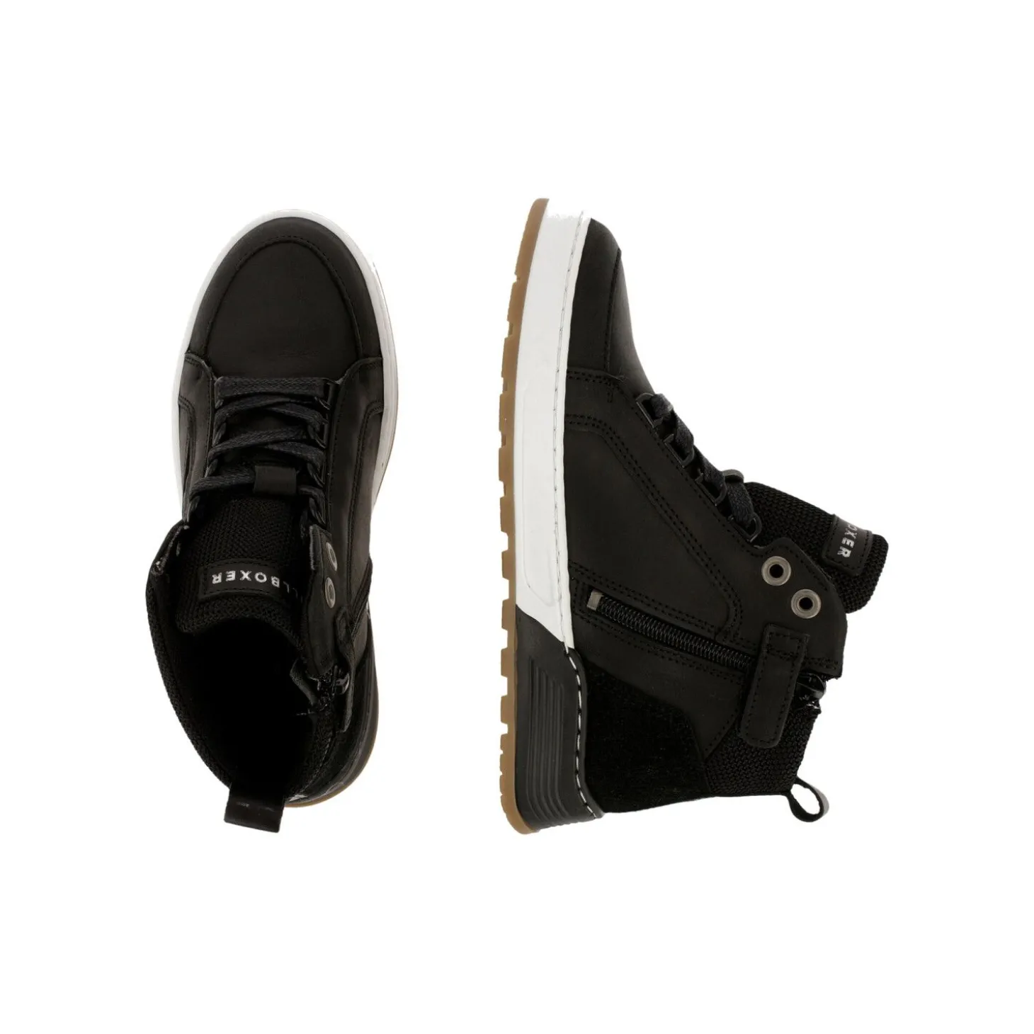 Kids Bullboxer Sneakers*Sneaker Black Aof500E6L_Blckkb