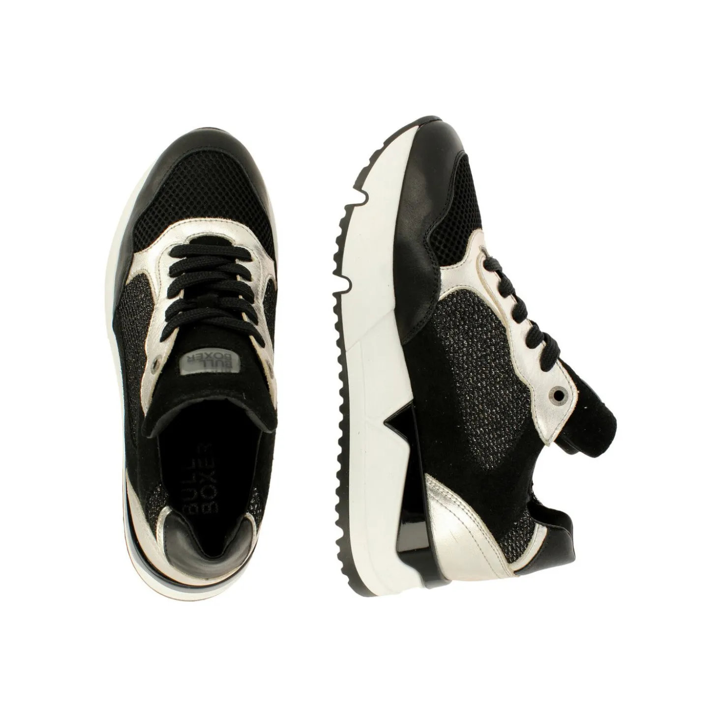 Women Bullboxer Sneaker Low*Sneaker Black 323020E5L_Bksvtd