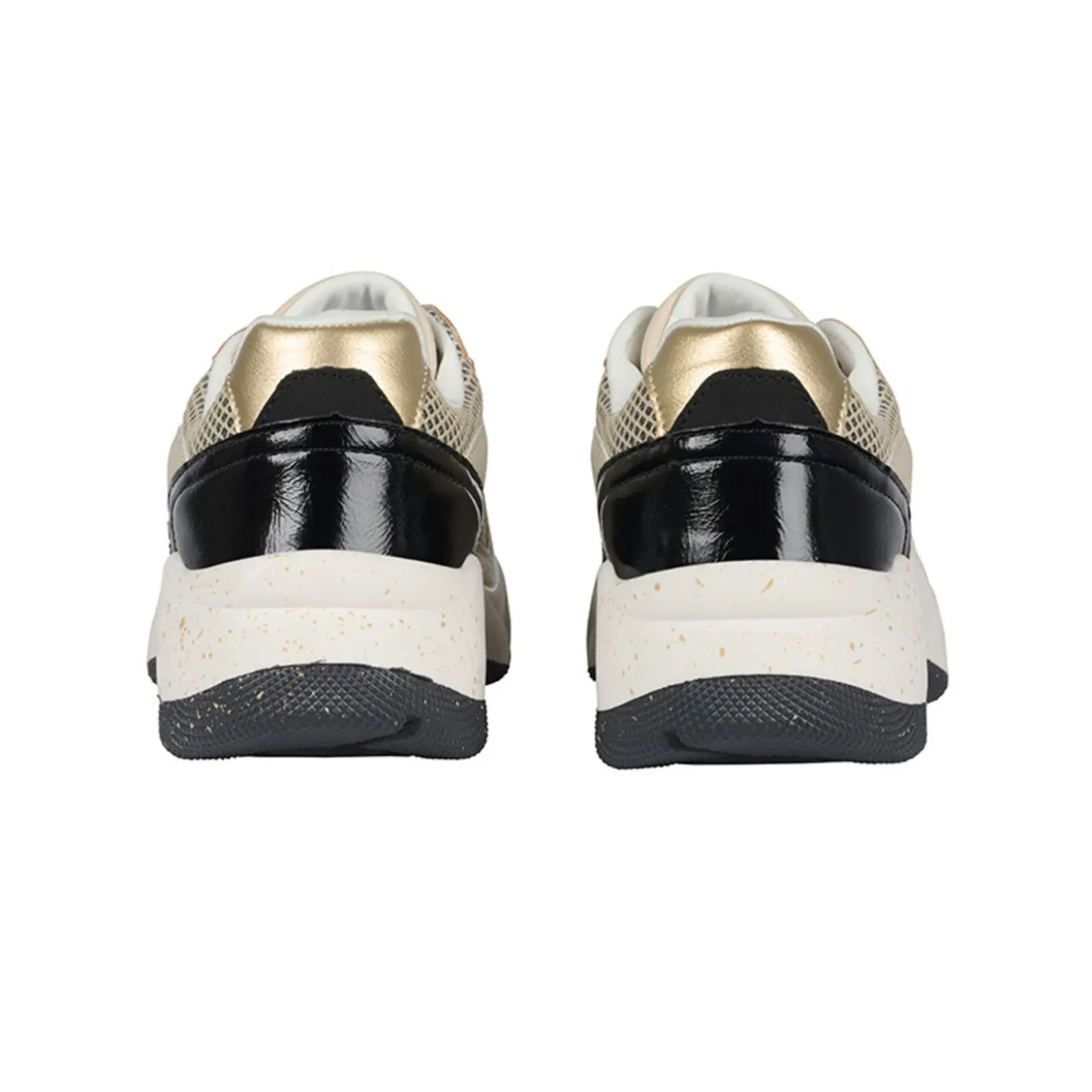 Women Bullboxer Sneaker Low*Sneaker Black/Sand 077034F5S_Blsdtd