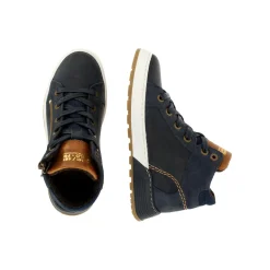 Kids Bullboxer Sneakers*Sneaker Blue Aof506E6L_Dkblkb