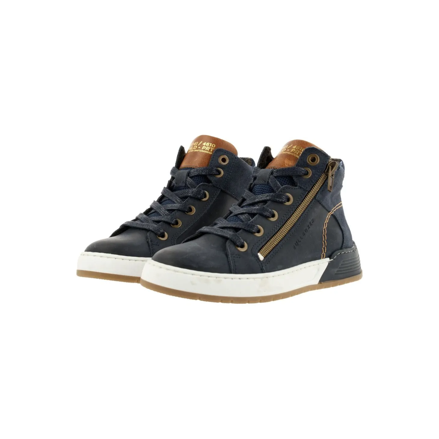 Kids Bullboxer Sneakers*Sneaker Blue Aof506E6L_Dkblkb