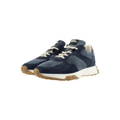Men Bullboxer Sneaker Low*Sneaker Low Blue/Tan 170P21384Abluesu