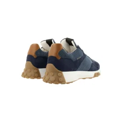 Men Bullboxer Sneaker Low*Sneaker Low Blue/Tan 170P21384Abluesu