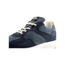 Men Bullboxer Sneaker Low*Sneaker Low Blue/Tan 170P21384Abluesu
