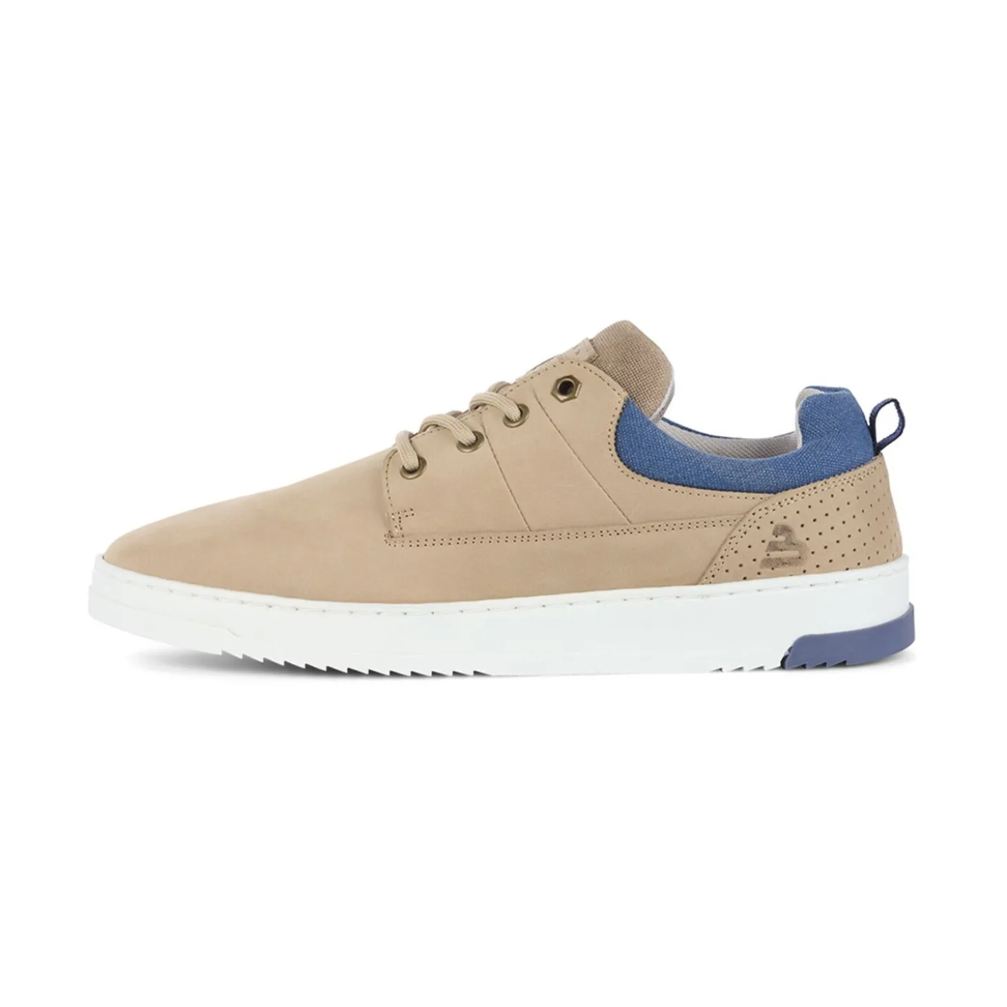 Men Bullboxer Sneaker Low*Sneaker Sand/Blue 616P21797Abedesu
