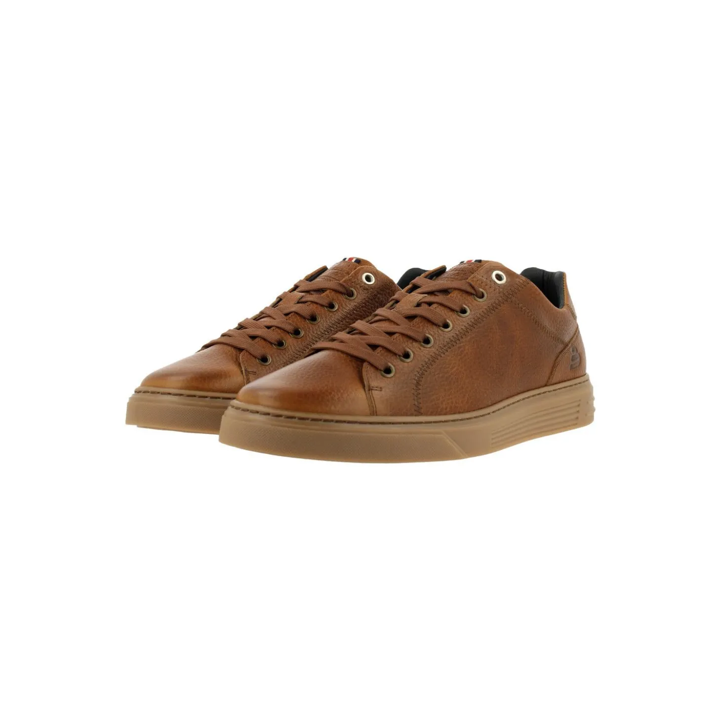 Men Bullboxer Sneaker Low*Sneaker Tan/Cognac 213K26611Fp718Su