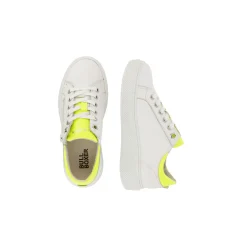 Kids Bullboxer Sneakers*Sneaker White Yellow Alg000E5L_Wyllkb