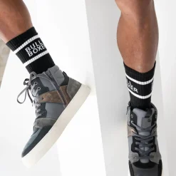 Men Bullboxer Socks*Socks Men Black 3-Pack