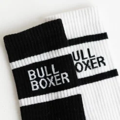 Women Bullboxer Socks*Socks Women Black/White 2-Pack