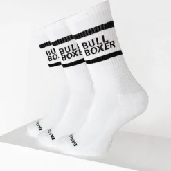 Women Bullboxer Socks*Socks Women White 3-Pack