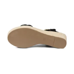 Women Bullboxer Wedge Pumps*Wedge Sandal Black 268011F2T_Blcktd
