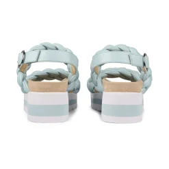 Women Bullboxer Wedge Pumps*Wedge Sandal Blue 078035F2S_Seastd