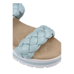 Women Bullboxer Wedge Pumps*Wedge Sandal Blue 078035F2S_Seastd