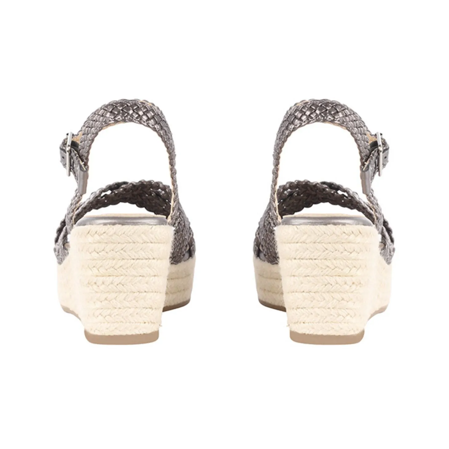 Women Bullboxer Wedge Pumps*Wedge Sandal Gun Metal 268013F2T_Gunntd
